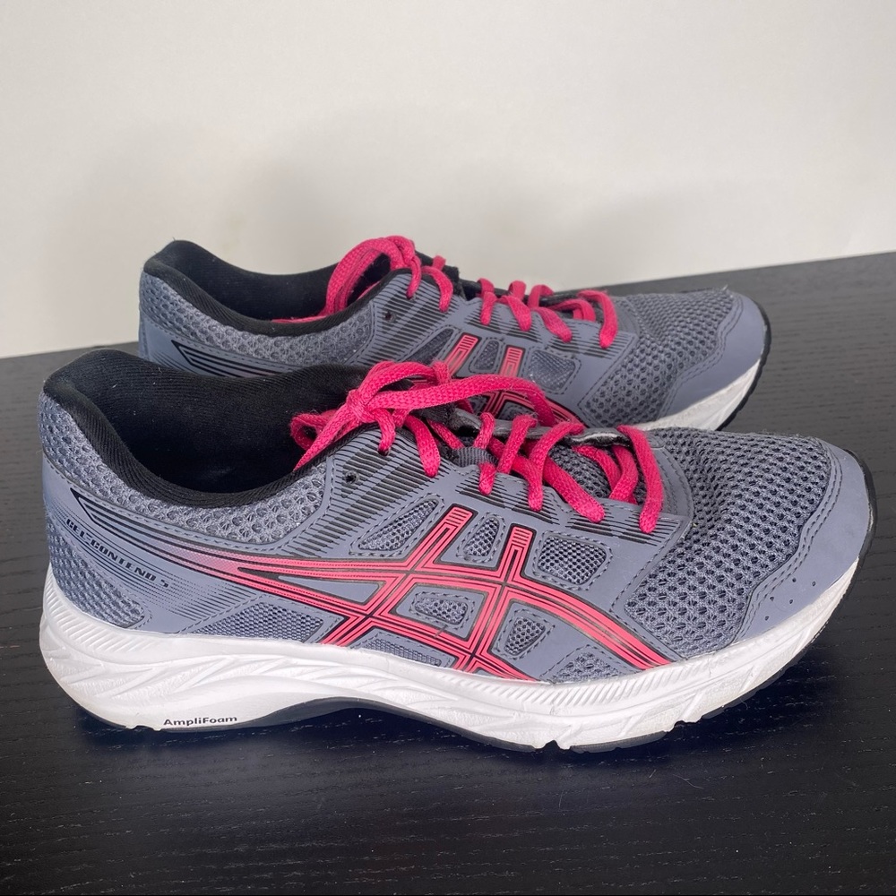 Asics GEL-Contend 5 Running shoes grey pink 5